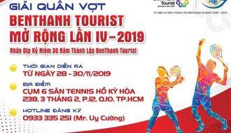 ĐIỀU LỆ GIẢI QUẦN VỢT BẾN THÀNH TOURIST MỞ RỘNG LẦN IV NĂM 2019